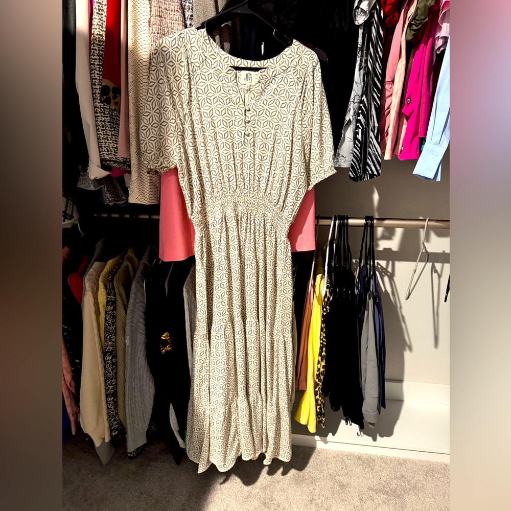 Anthropology DRA Los Angeles Midi dress Large